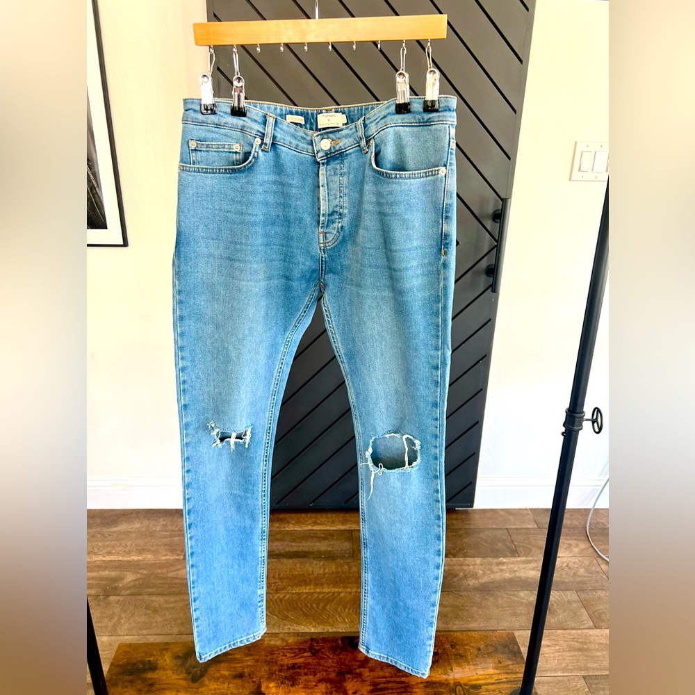 New TOPMAN ripped jeans